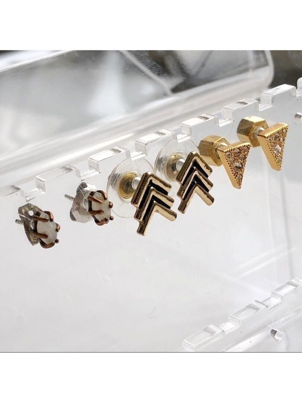 Gold Stud Earring Bundle - Picture 3 of 11